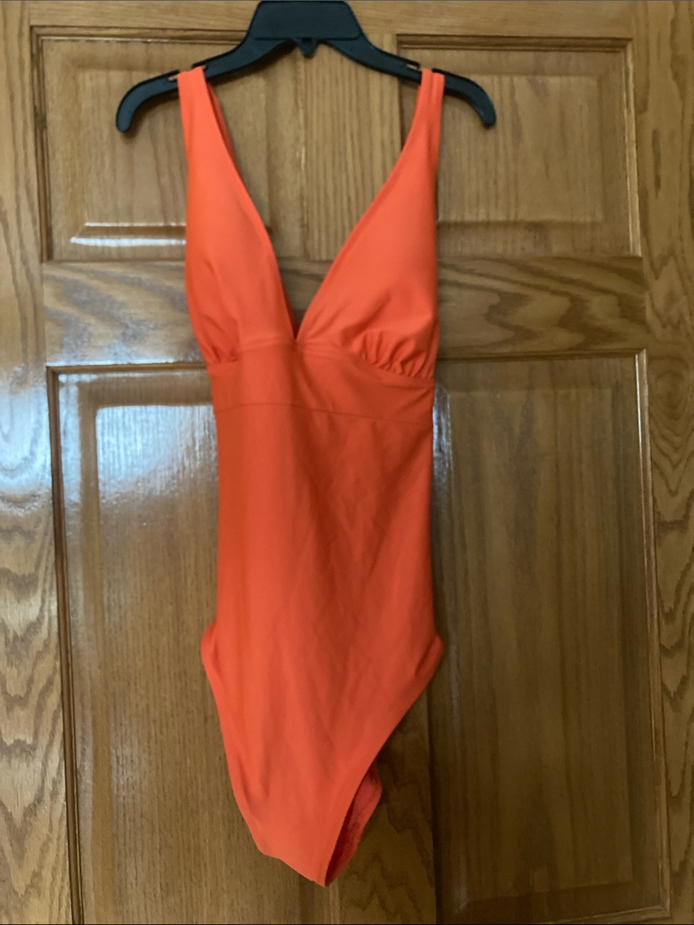 Old Navy Orange One-Piece Swimsuit